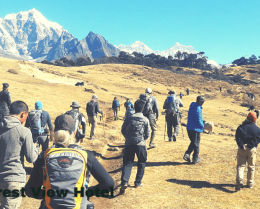 Everest Base Camp Trek - Hike to Everest View Hotel Khumjung 3750M