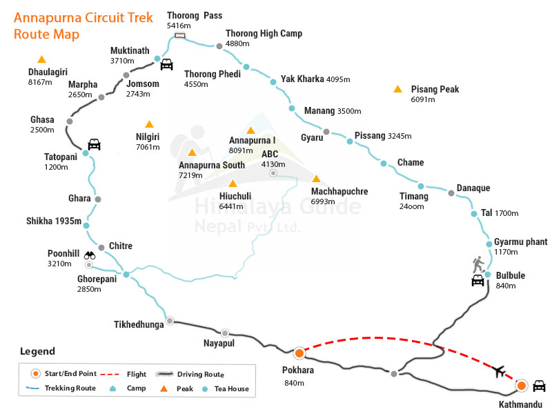 kanker Burgerschap Assimileren Annapurna Circuit Trek | Itinerary, Thorong Pass 5416