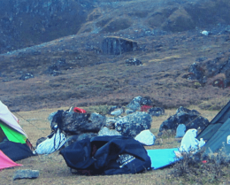 Tented Camp for Ganja La Pass Trek