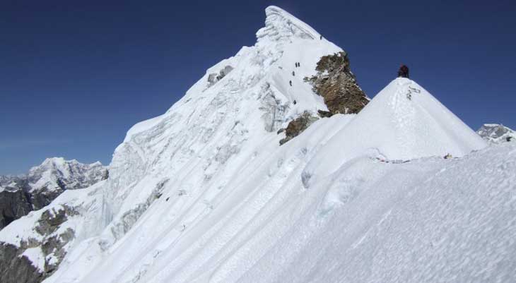 How much does it cost to climb Lobuche Peak?