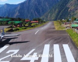 Lukla Airport 2850M - Everest Chola Pass Trek