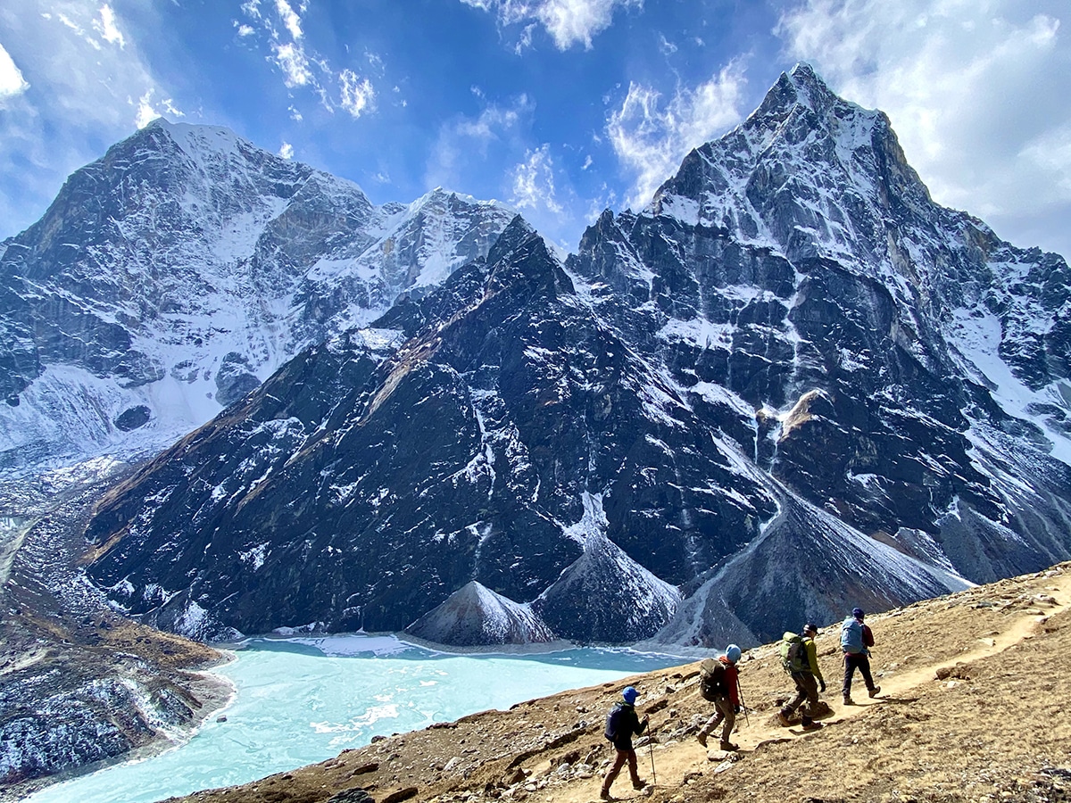 Three Passes Trek - Mount Everest region in nepal