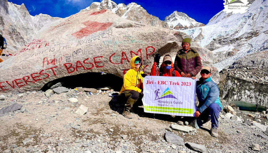 Jiri to Everest Base Camp Trek-2023