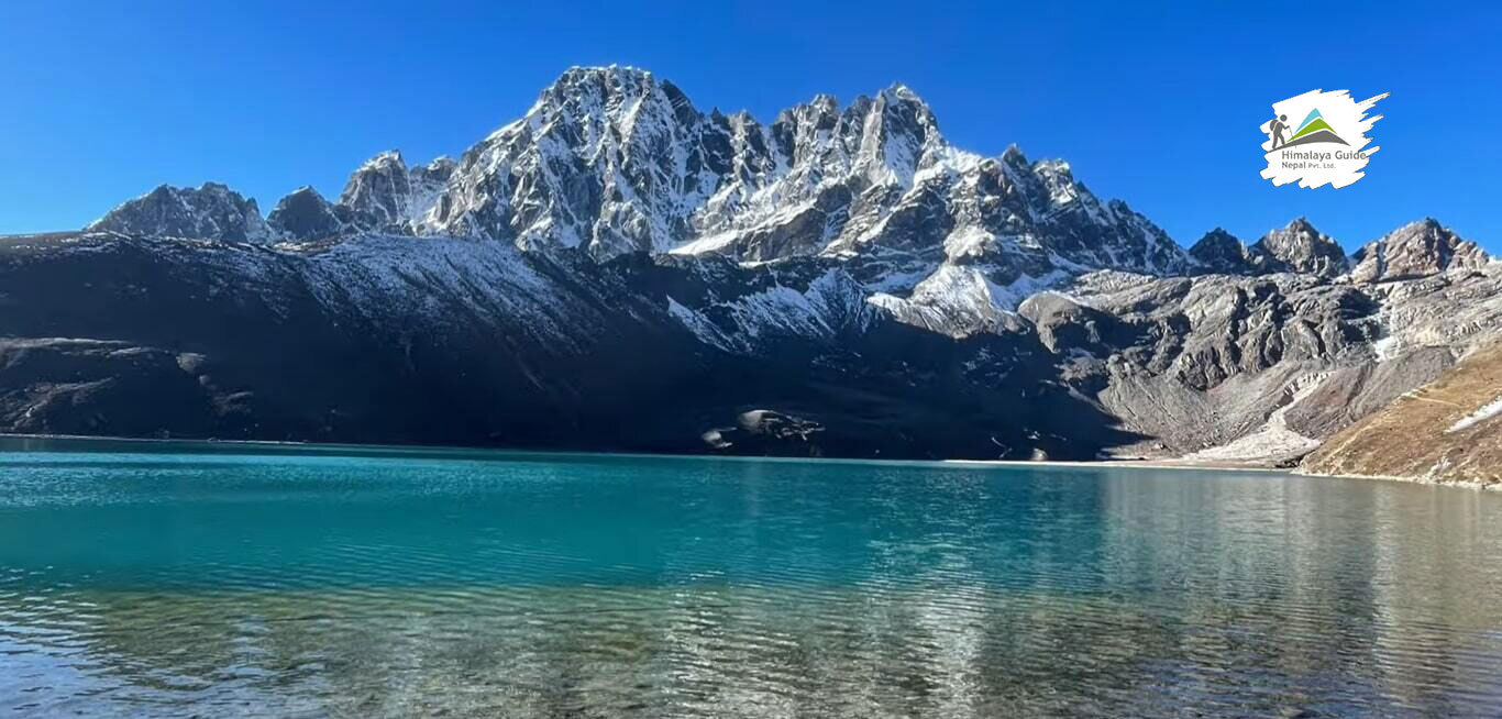 How to do the Gokyo Ri Trek in the Everest Region?- Glacier Lake in Nepal