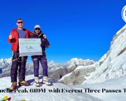 Lobuche Peak with Everest Three Passes Trek