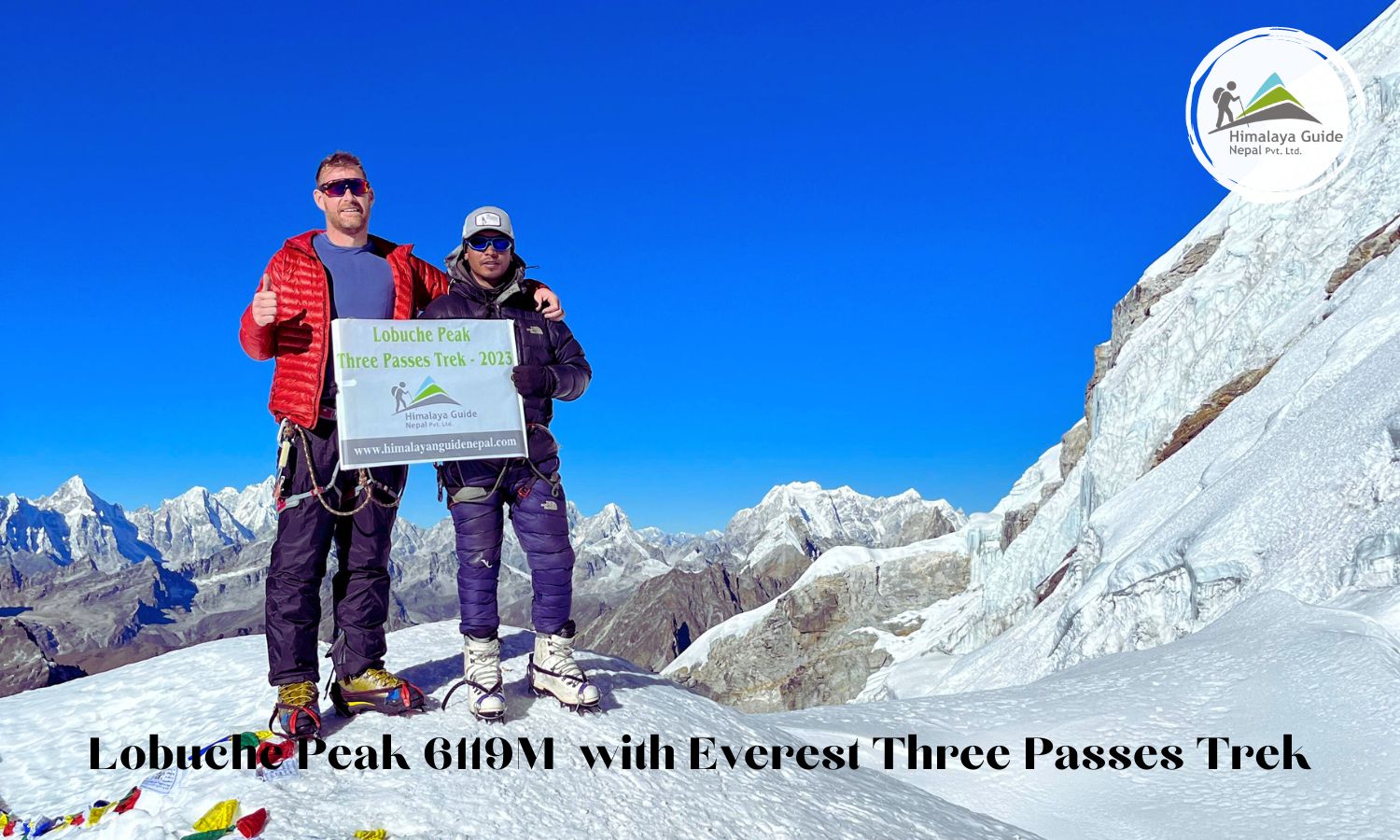 Lobuche Peak with Everest Three Passes Trek