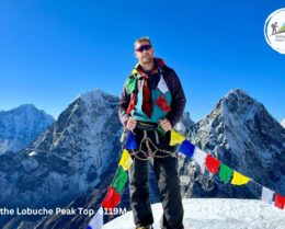 Lobuche Peak with Everest Three Passes Trek 5