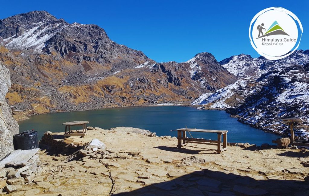 Lake During Langtang Gosaikunda Trek