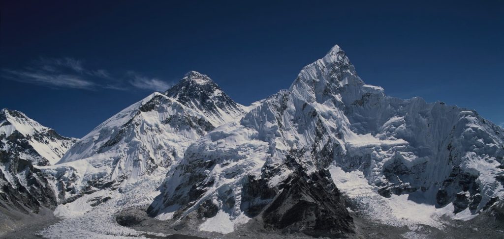 Snowy Mountain View