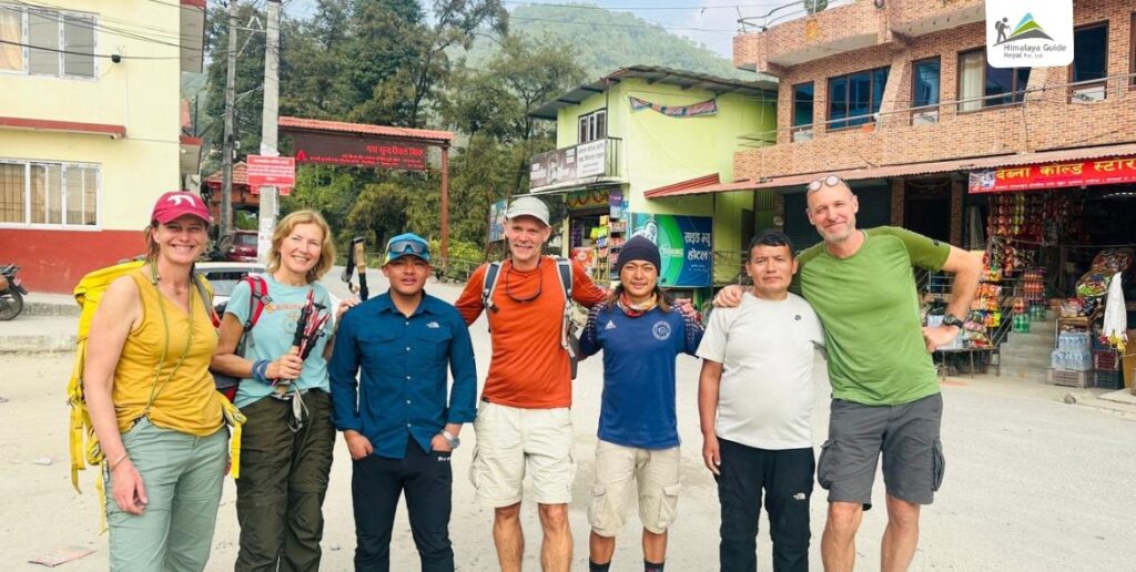 Group Ready For Langtang Gosaikunda Trek