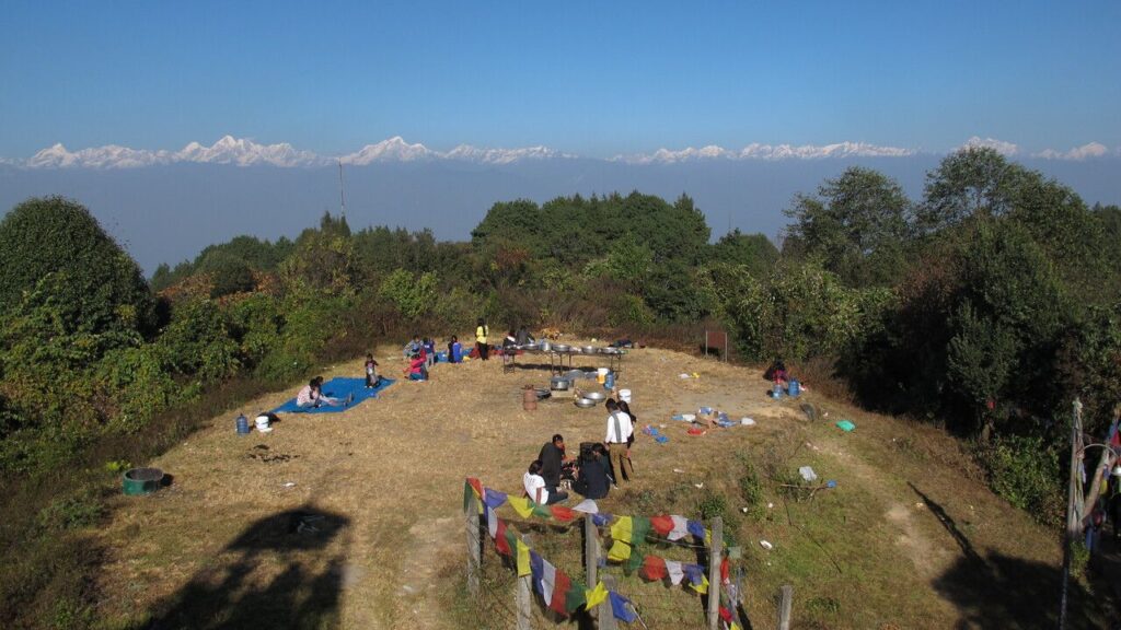 Mountain View From View point Nagarkot