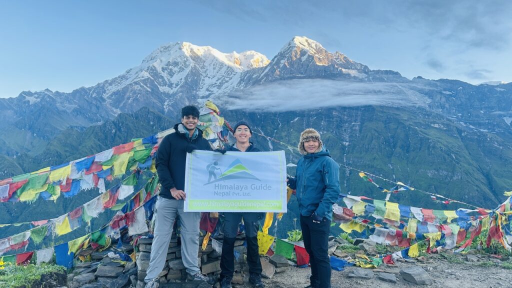 View from Mardi Himal Base Camp