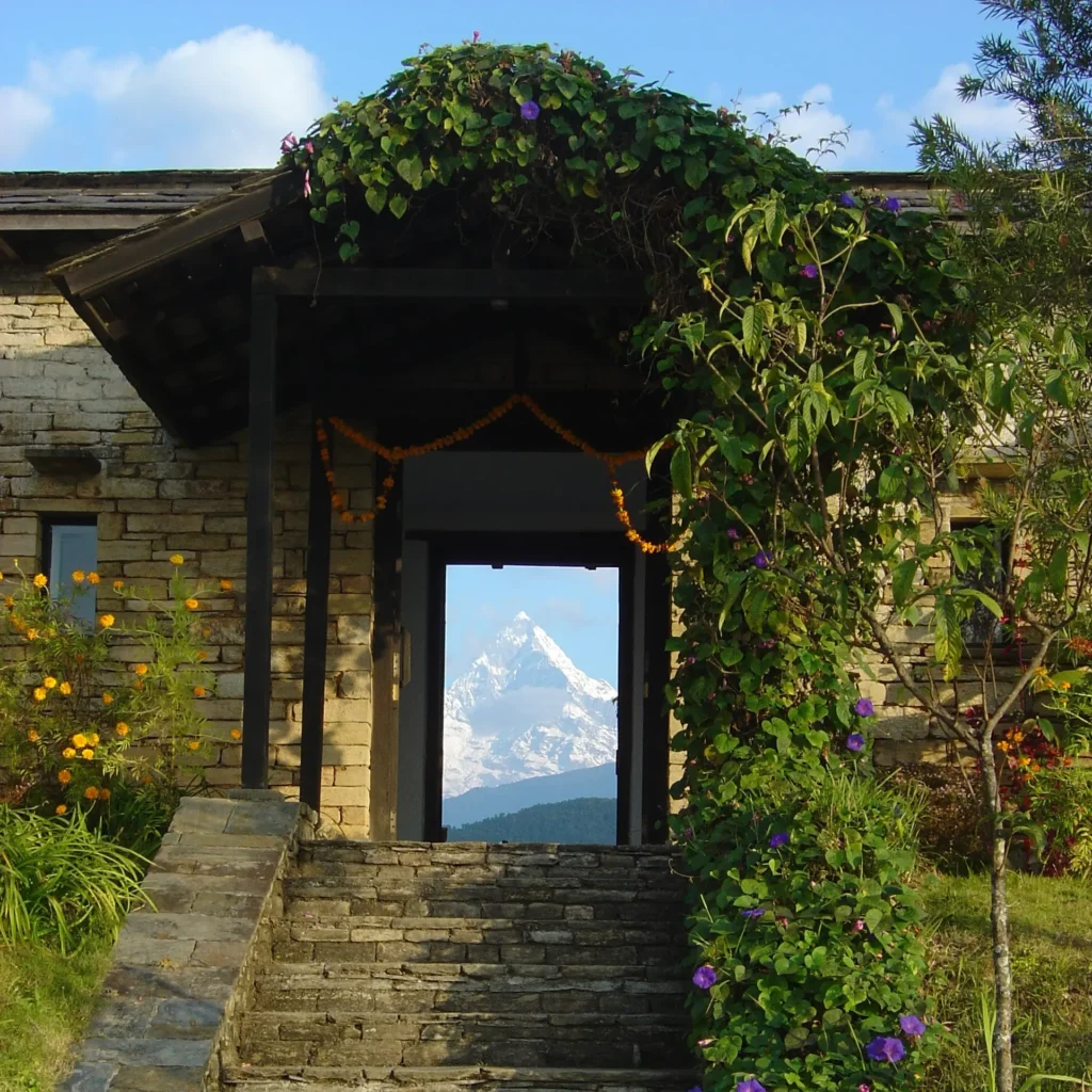 The Tiger Mountain Lodge gate