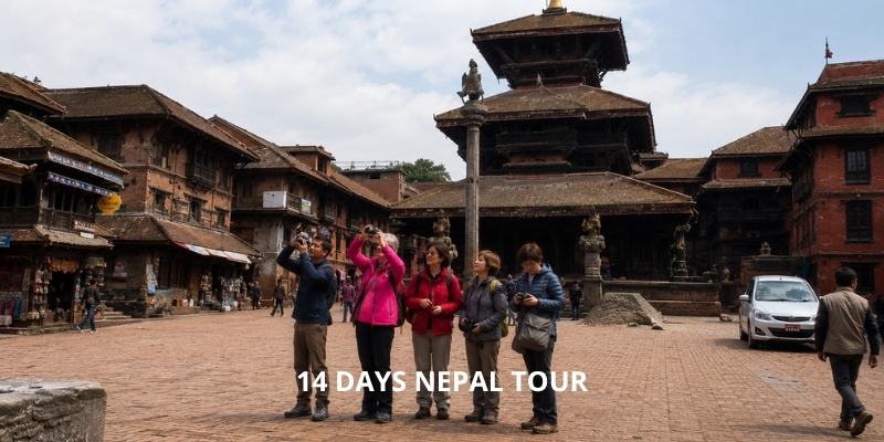 14 days nepal tour