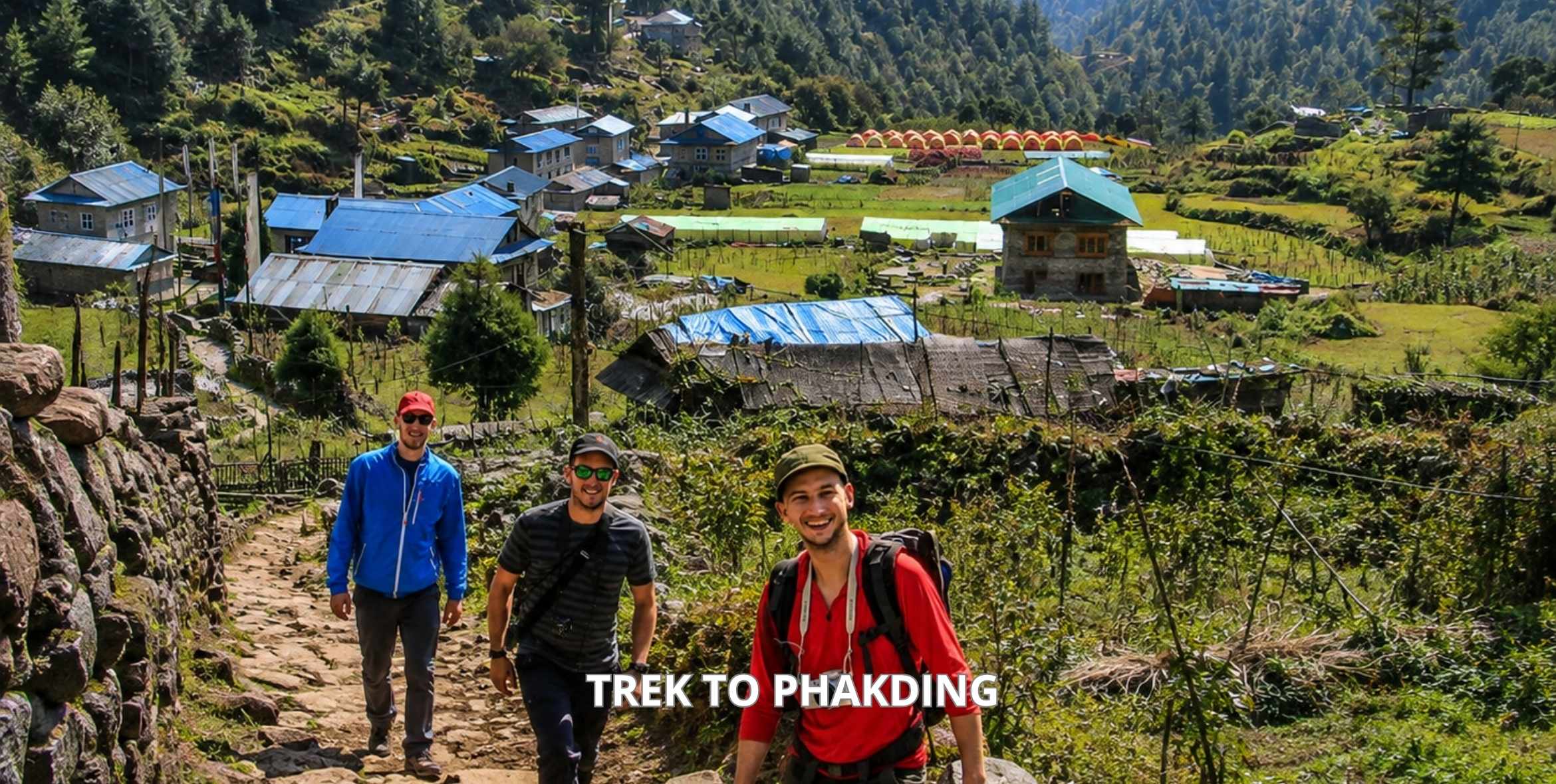 trek to phakding