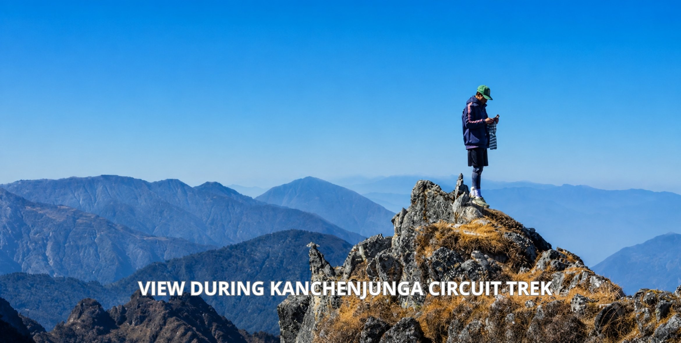 kanchenjunga circuit trek view