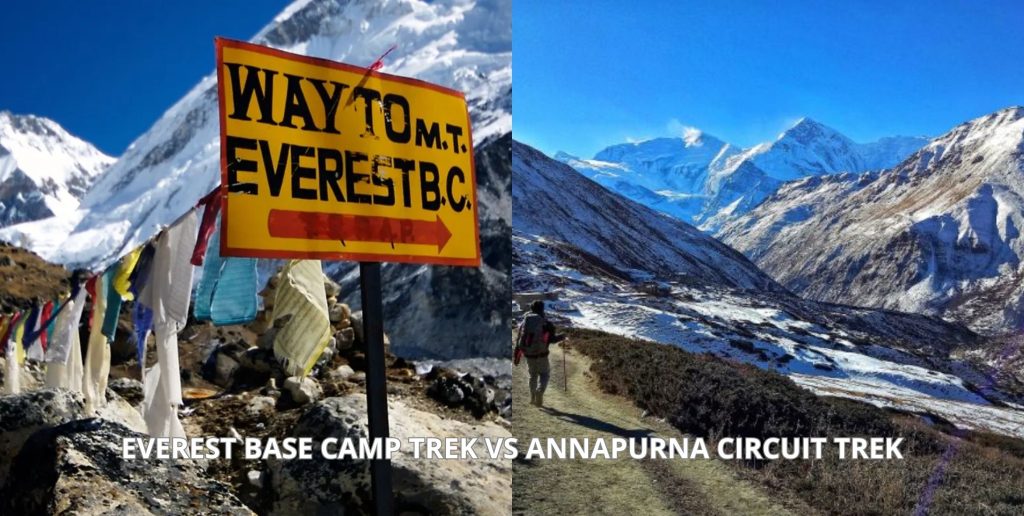 Everest Base Camp Trek Vs Annapurna Circuit Trek